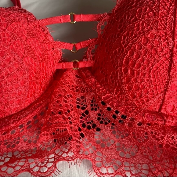 NWT La senza bra woman’s pink push up bra size 32C - Picture 3 of 11